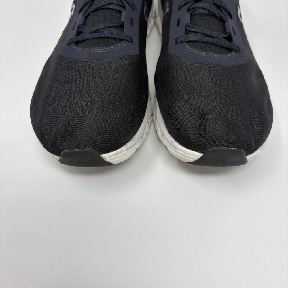 On Running Cloudflow 4 Men's Size 12 Black White Running Shoes (3MD30100299)